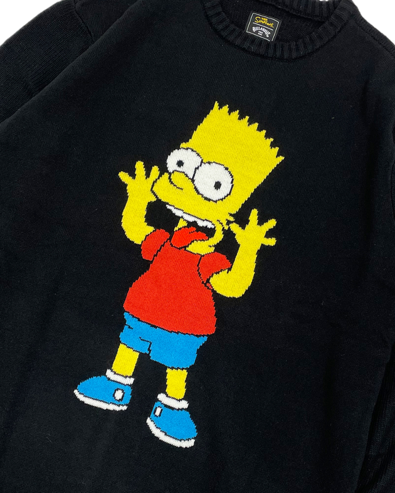 OUTLET】【直営店限定】BILLABONG メンズ The Simpsons BART SWEATER 