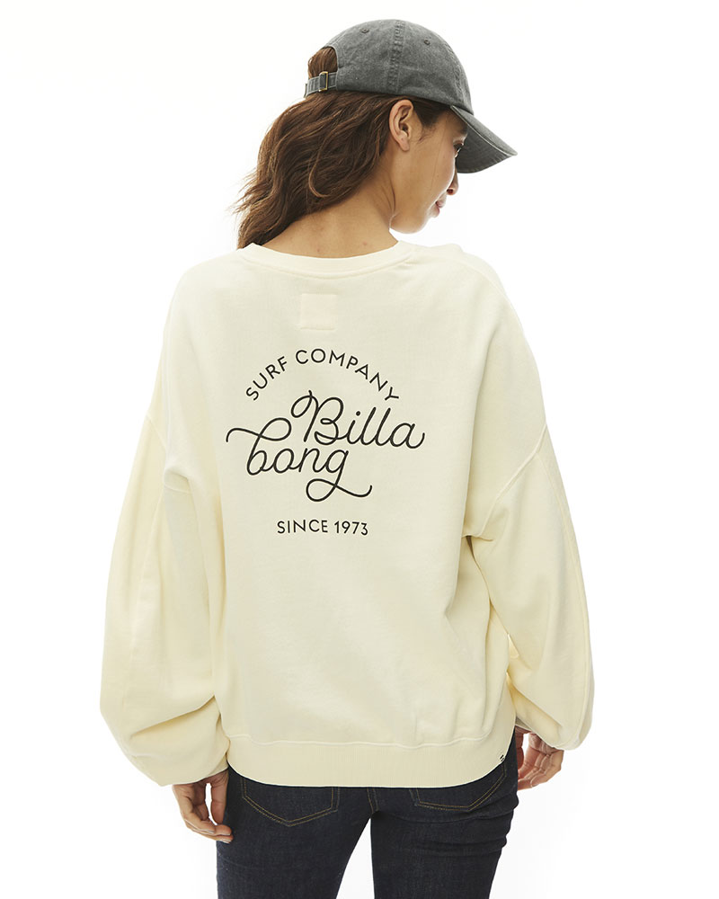 ▽【OUTLET】BILLABONG レディース BALOON SLV CLEAN SCRIPT LOGO