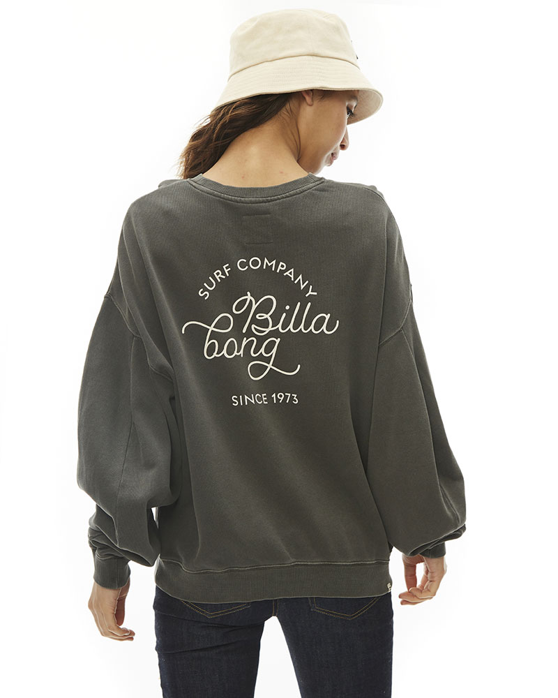 ▽【OUTLET】BILLABONG レディース BALOON SLV CLEAN SCRIPT LOGO