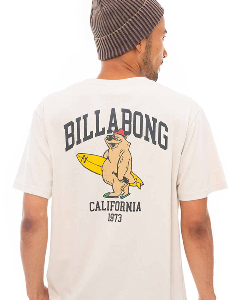 OUTLET】BILLABONG メンズ CALI BEAR Ｔシャツ 【2023年春夏モデル
