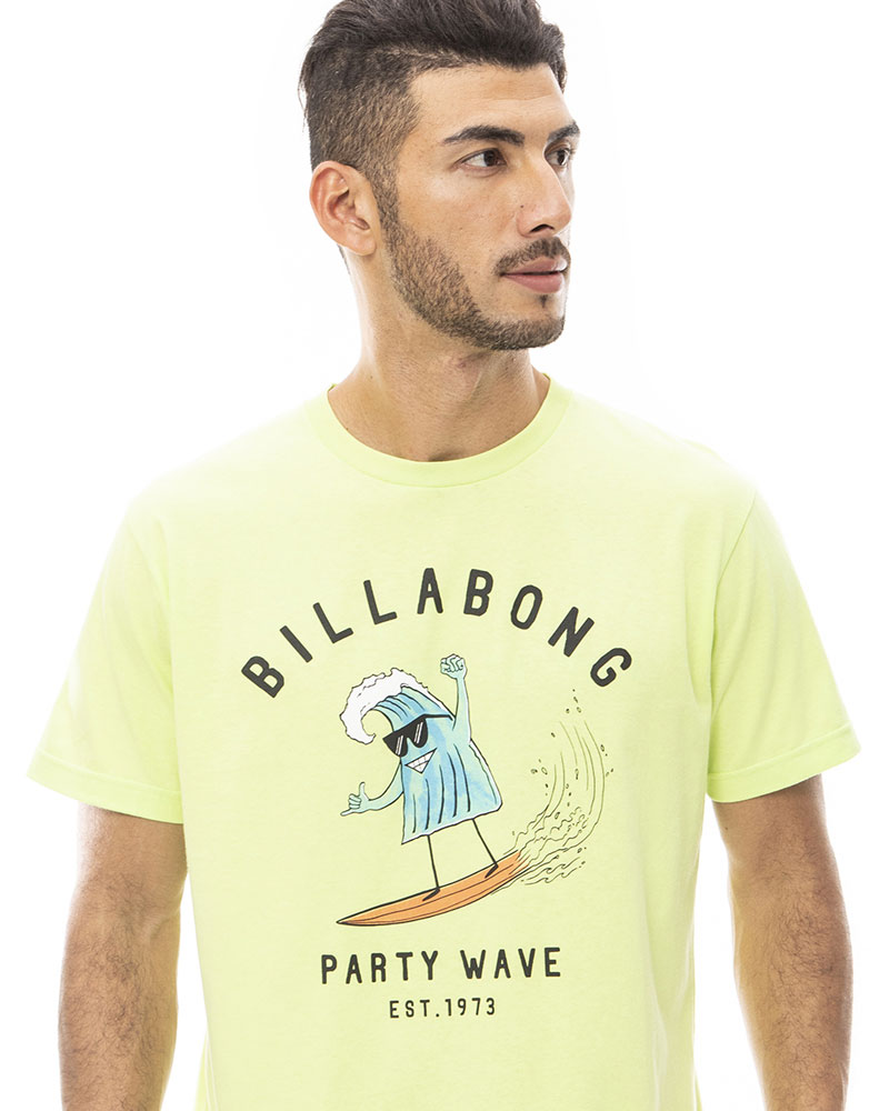 OUTLET】BILLABONG メンズ PARTY WAVE Ｔシャツ 【2023年夏モデル