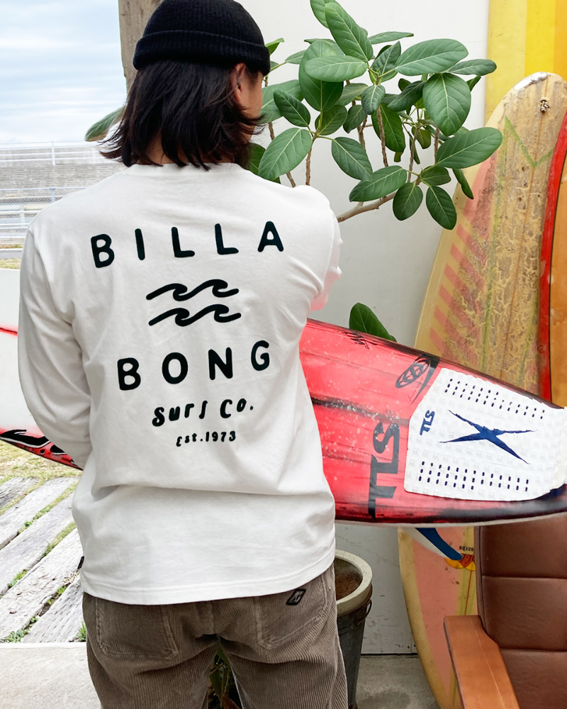 OUTLET】BILLABONG メンズ ONE TIME ロンＴ 【2023年秋冬モデル 