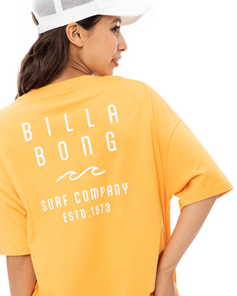 OUTLETタイムセール】BILLABONG レディース ROUNDED CLEAN LOGO LOOSE