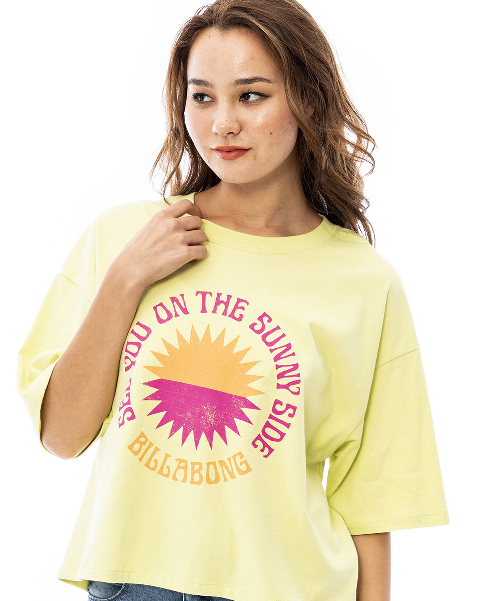 【OUTLET】BILLABONG レディース GRAPHIC CROPED TEE クロップドＴシャツ 【2023年夏モデル】