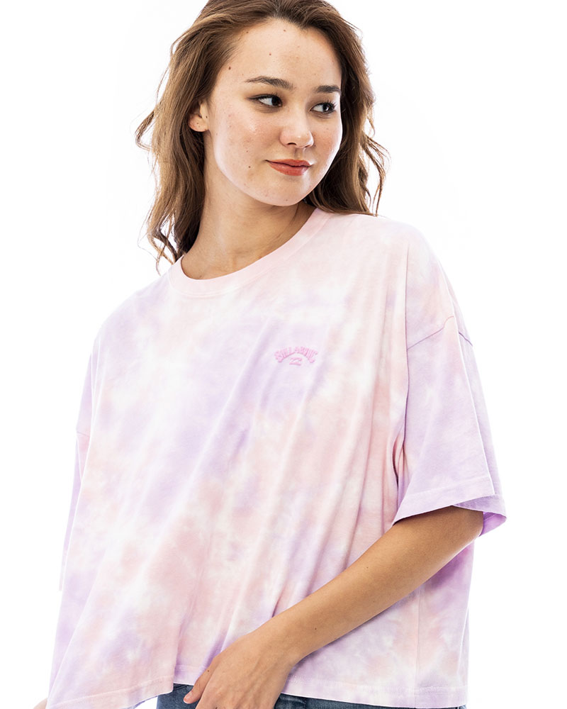 OUTLET】BILLABONG レディース TIE & DYED CROPED TEE クロップドＴ ...