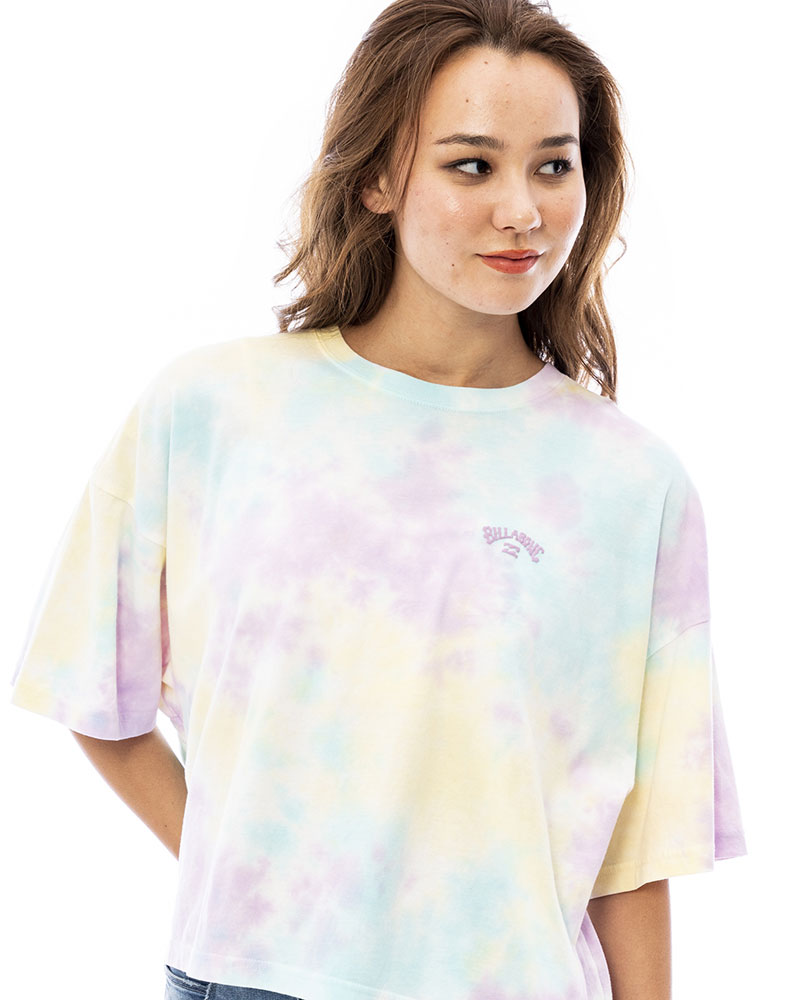 OUTLET】BILLABONG レディース TIE & DYED CROPED TEE クロップドＴ ...