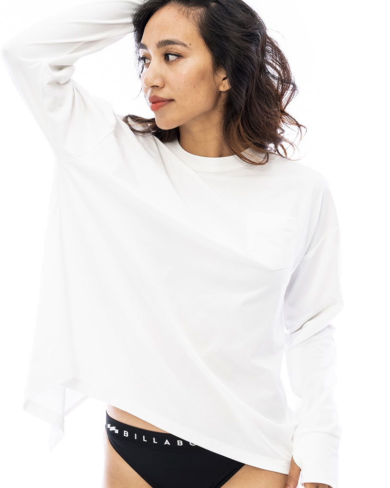 OUTLETタイムセール】BILLABONG レディース UTILITY RASH L/S TEE UV