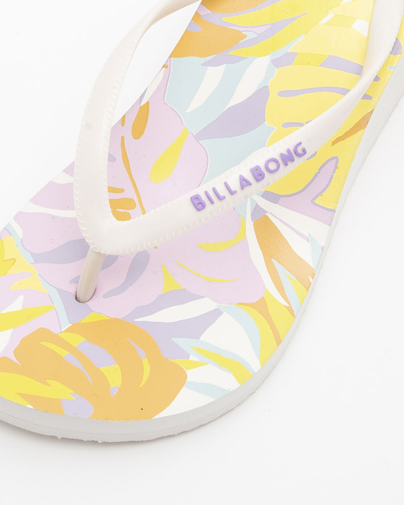 OUTLET】BILLABONG レディース FLIP FLOPS PLATFORM PRINT 厚底ビーチ