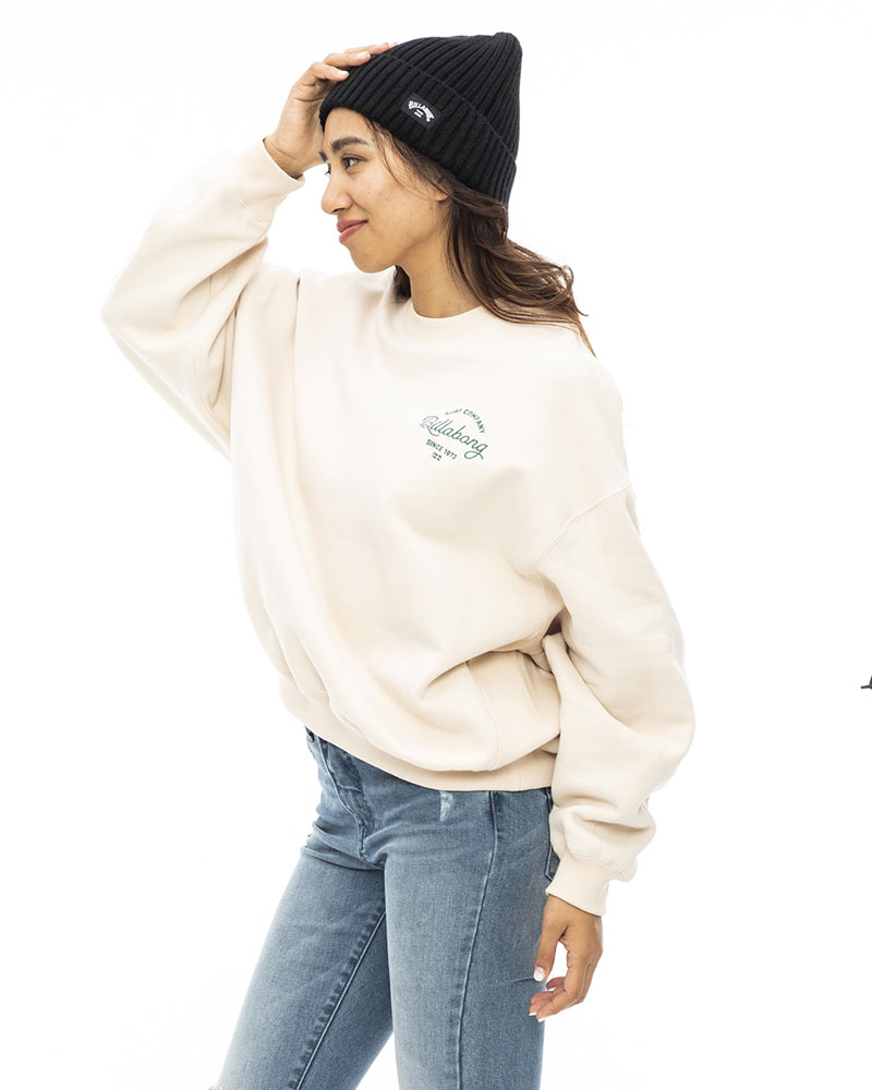 BILLABONG レディース 【SINCE73】 SHACKED KENDALL CREW スウェット