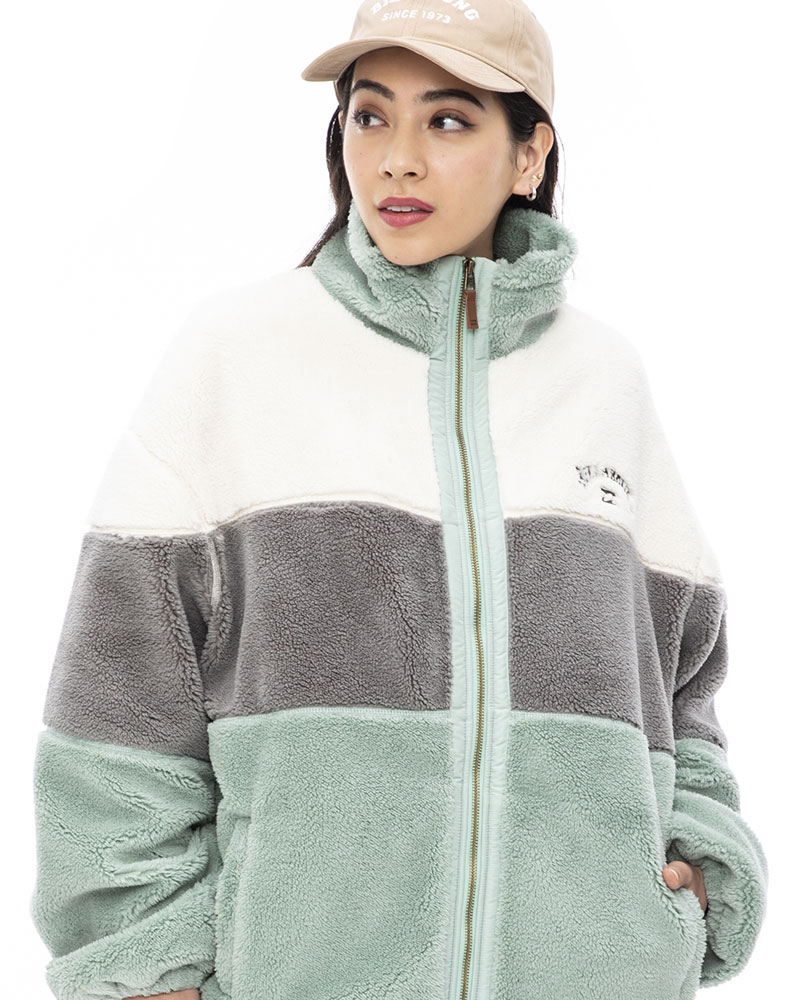 OUTLETタイムセール】BILLABONG レディース FUR STAND LIGHT JACKET