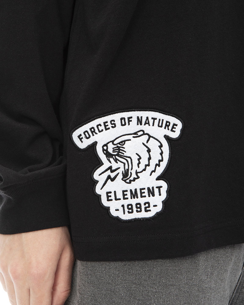 OUTLET】ELEMENT メンズ NAGID RAC LS ロンＴ FBK 【2023年春夏モデル