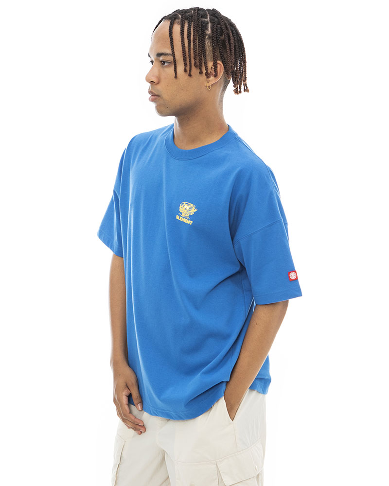 OUTLET】ELEMENT メンズ STORMY SS Ｔシャツ BLU 【2023年夏モデル 