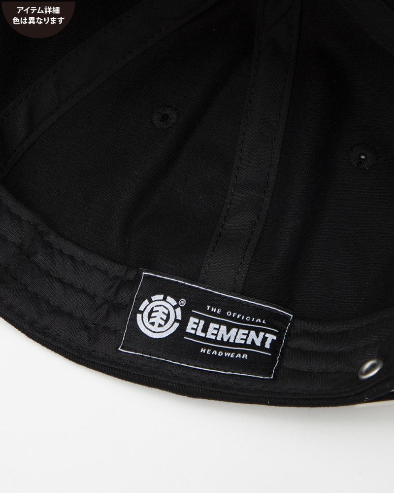 OUTLET】ELEMENT メンズ TEAM CAP キャップ STN 【2023年春夏モデル