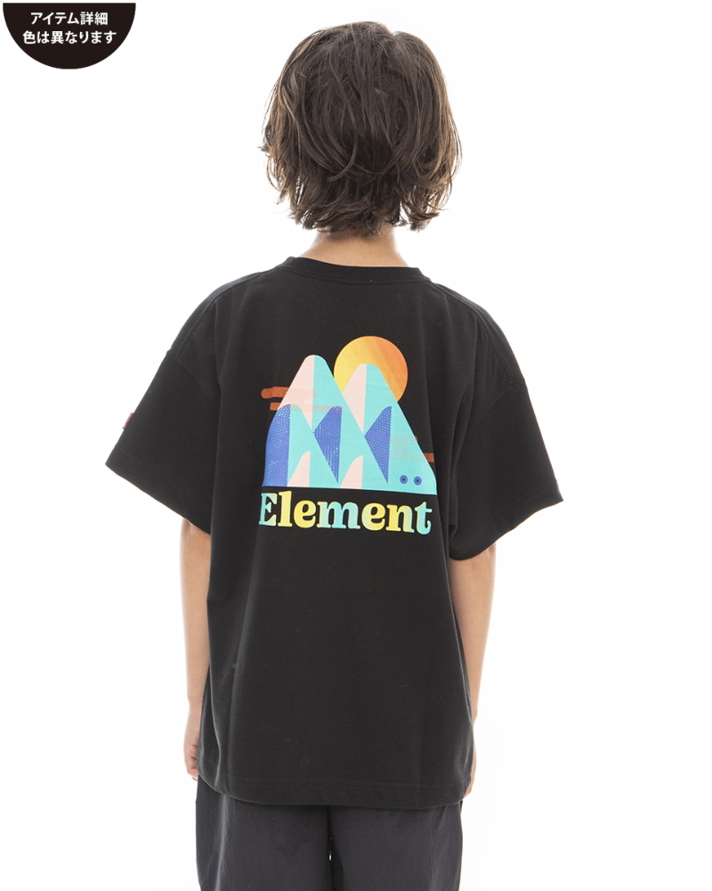 OUTLET】ELEMENT YOUTH（キッズサイズ） YT HILLS SS Ｔシャツ BLU 