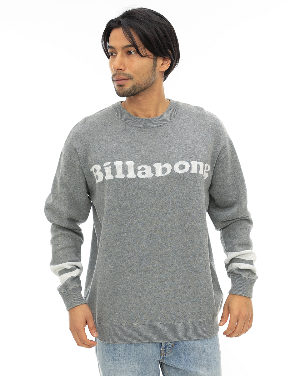 【SALE】BILLABONG メンズ CREW KNIT セーター 【2024年春夏