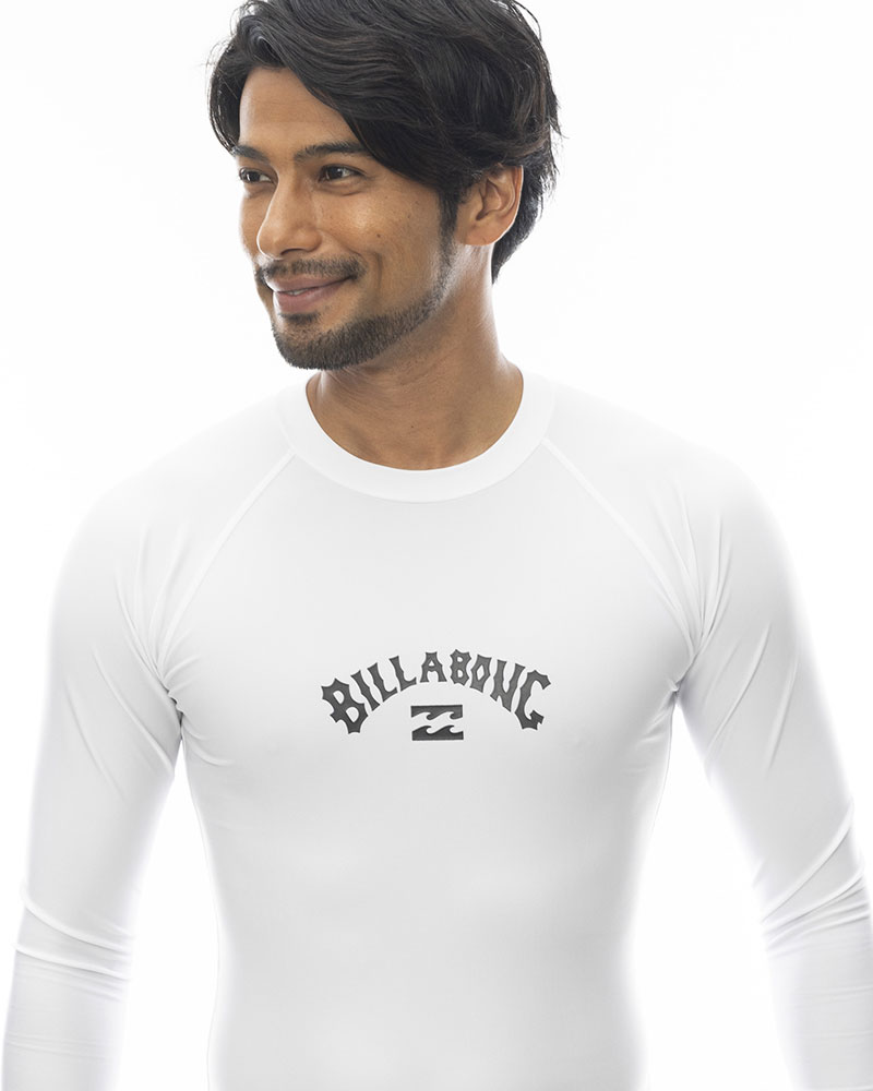 BILLABONG メンズ ROUND NECK LS ラッシュガード 【2024年春夏モデル 