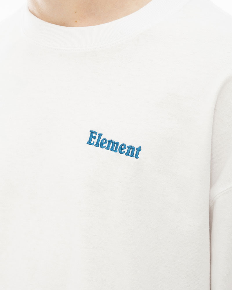 ELEMENT メンズ ELEMENTALITY LS ロンT WHT 【2024年春夏モデル 